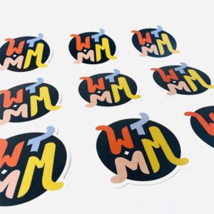WTMM Large "Beatball" Sticker - Image 3