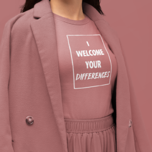 Getting Unlocked x WTMM - I Welcome Your Differences™ Tee - Image 4