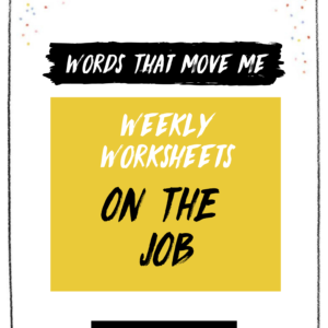 On the Job Worksheet Bundle
